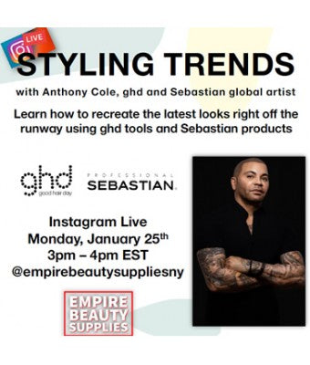 Upcoming Instagram live Event - Anthony Cole