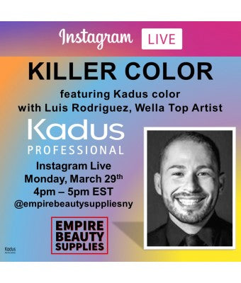 Instagram Live w/ Luis Rodriguez - Top Wella Artist
