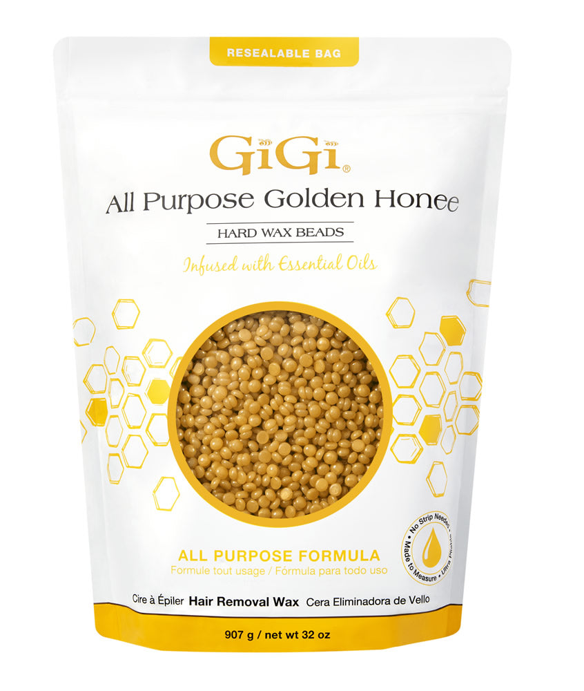 GiGi All Purpose Golden Honee Wax Beads 32oz 