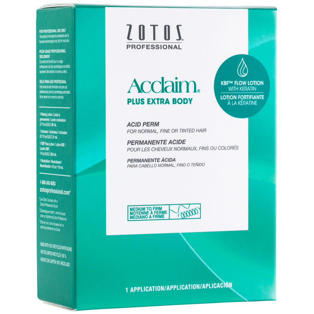 Zotos Acclaim Plus Perm - Extra Body