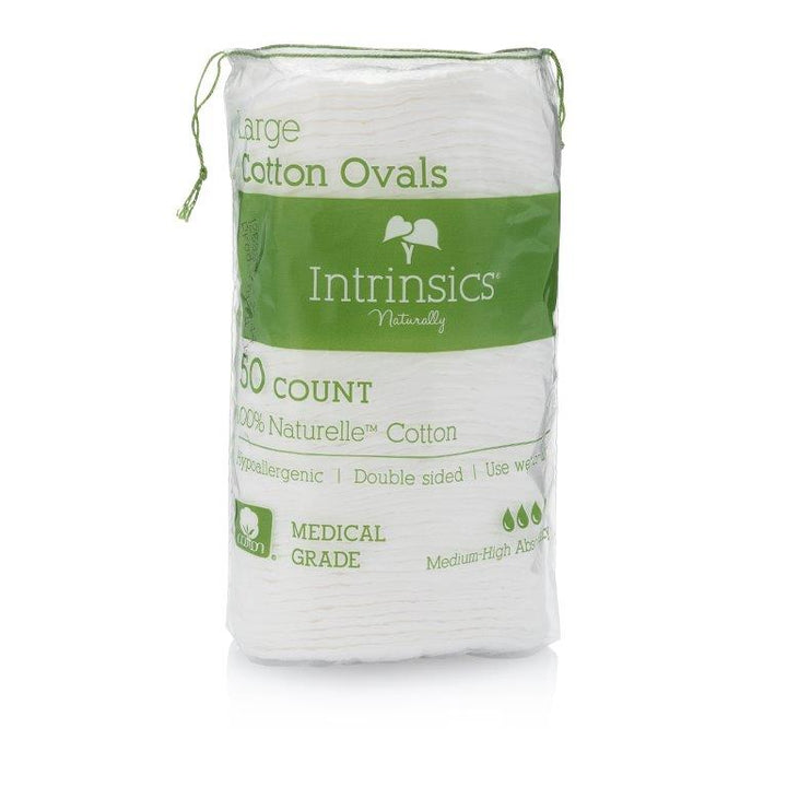 Intrinsics Large 3" Cotton Ovals 50pk 