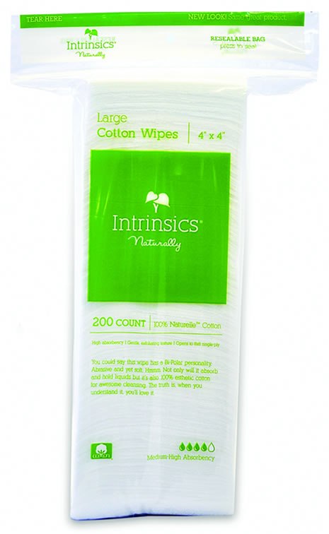 Intrinsics 100% Cotton Esthetic Wipes 4x4" 