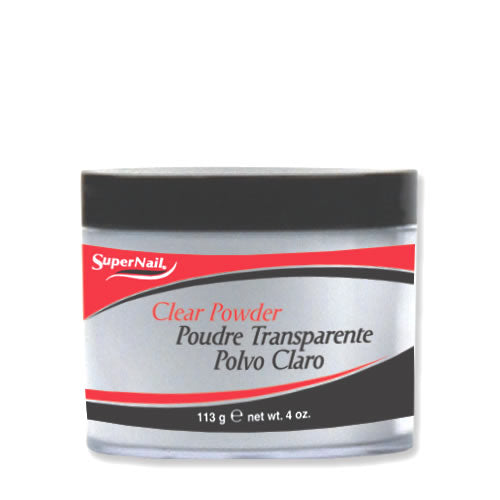 Supernail Clear Acrylic Powder 4oz 