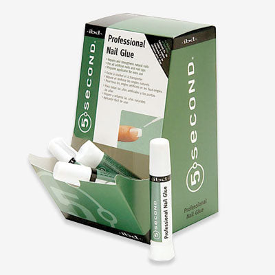 IBD 5 Second Nail Glue 2gm 12pk 