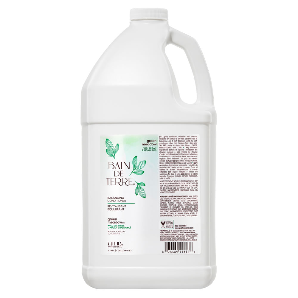 Bain De Terre Green Meadow Balancing Conditioner Gallon