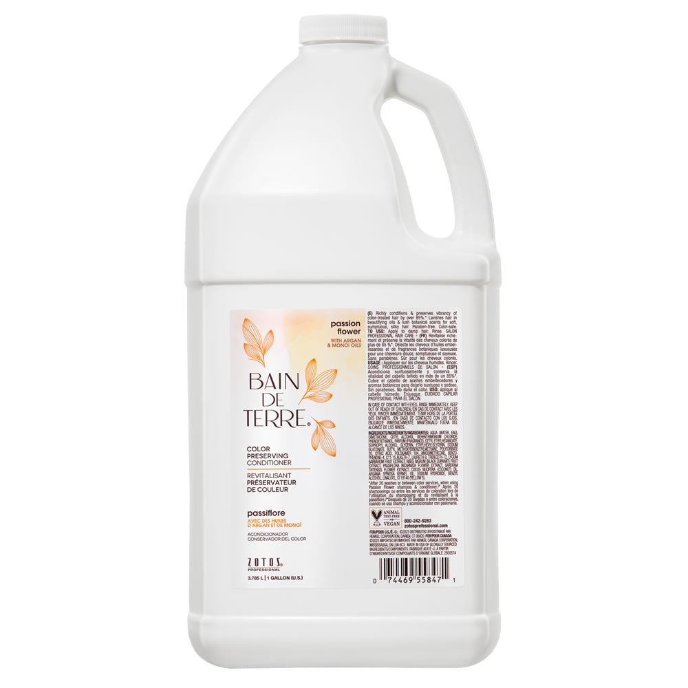 Bain De Terre Passion Flower Color Preserving Conditioner Gallon