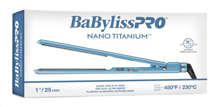 BabylissPro Nano Titanium Ultra-Thin Straighteners