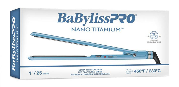 BabylissPro Nano Titanium Ultra-Thin Straighteners