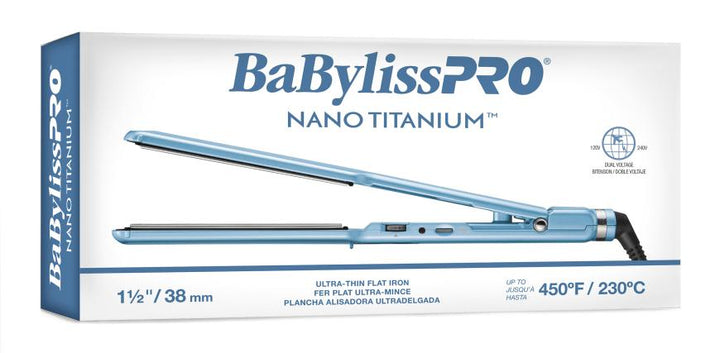 BabylissPro Nano Titanium Ultra-Thin Straighteners