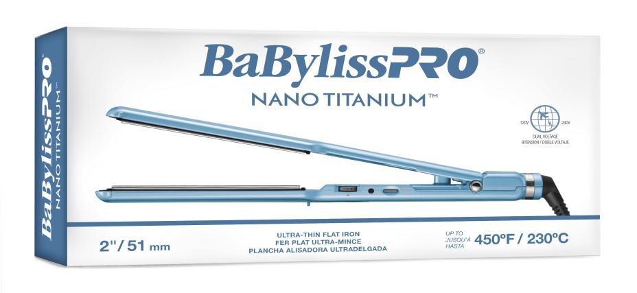BabylissPro Nano Titanium Ultra-Thin Straighteners