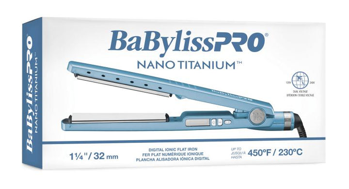BabylissPro Nano Titanium Straighteners