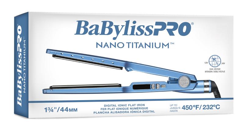 BabylissPro Nano Titanium Straighteners