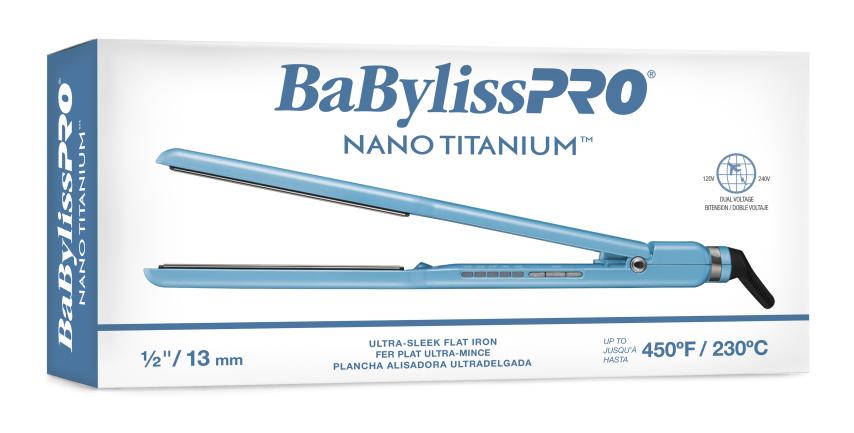 BabylissPro Nano Titanium Ultra-Thin Straighteners