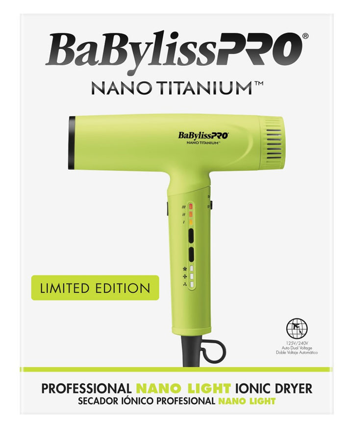 BabylissPro Nano Light Ionic High-Speed Dryers