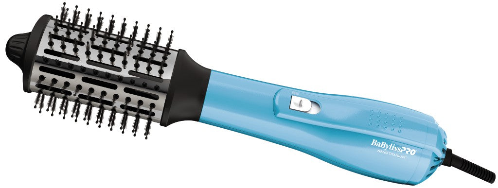 BabylissPro Nano Titanium Oval Ionic Hot Air Brush 2.5" 