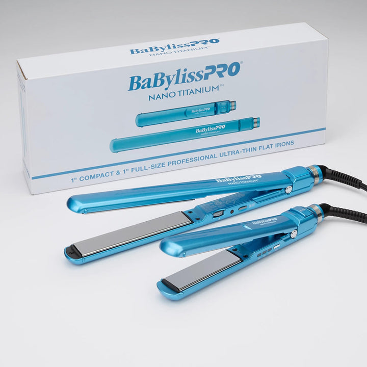 BabylissPro Nano Titanium Straightener Combo 