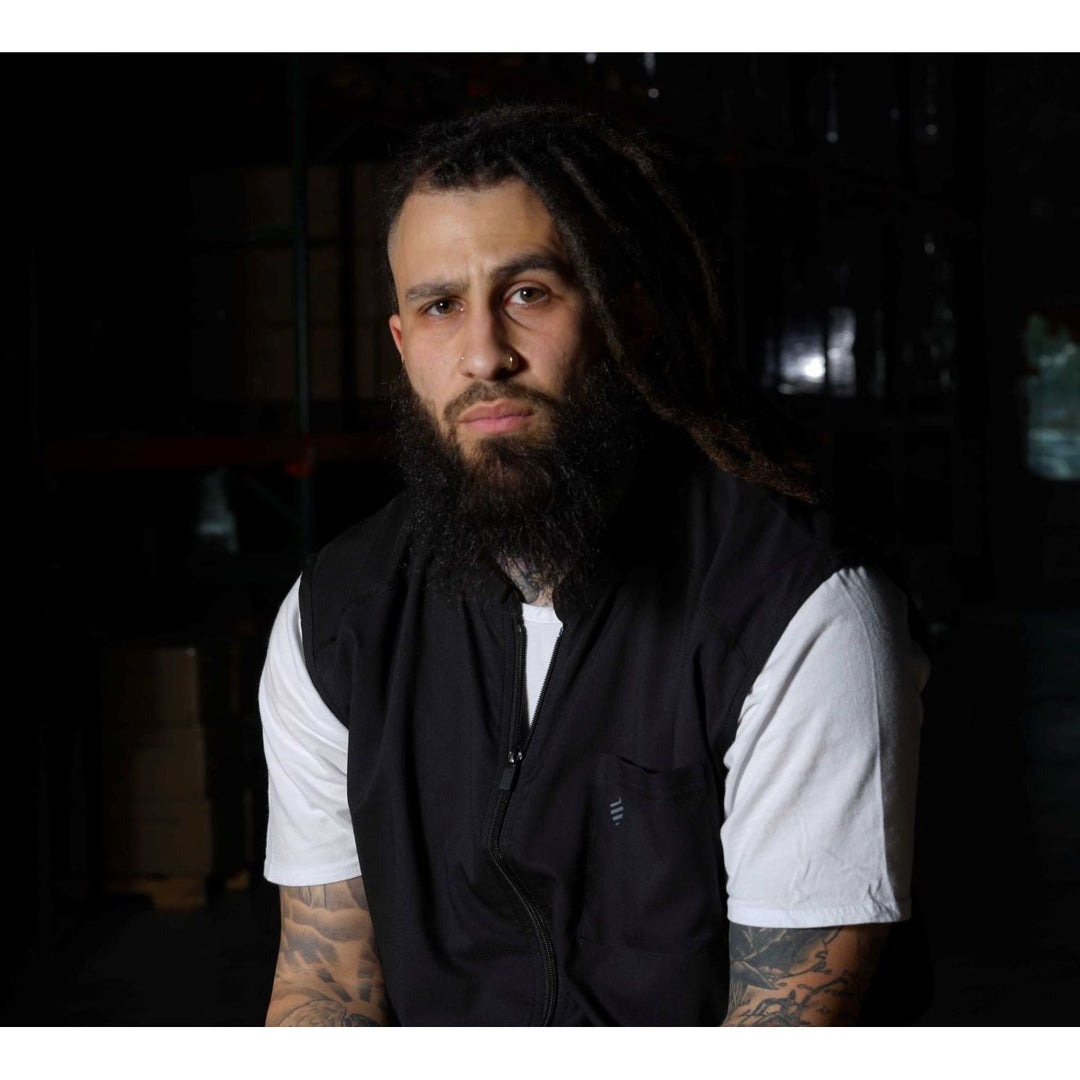 Barber Strong - The Barber Vest Black