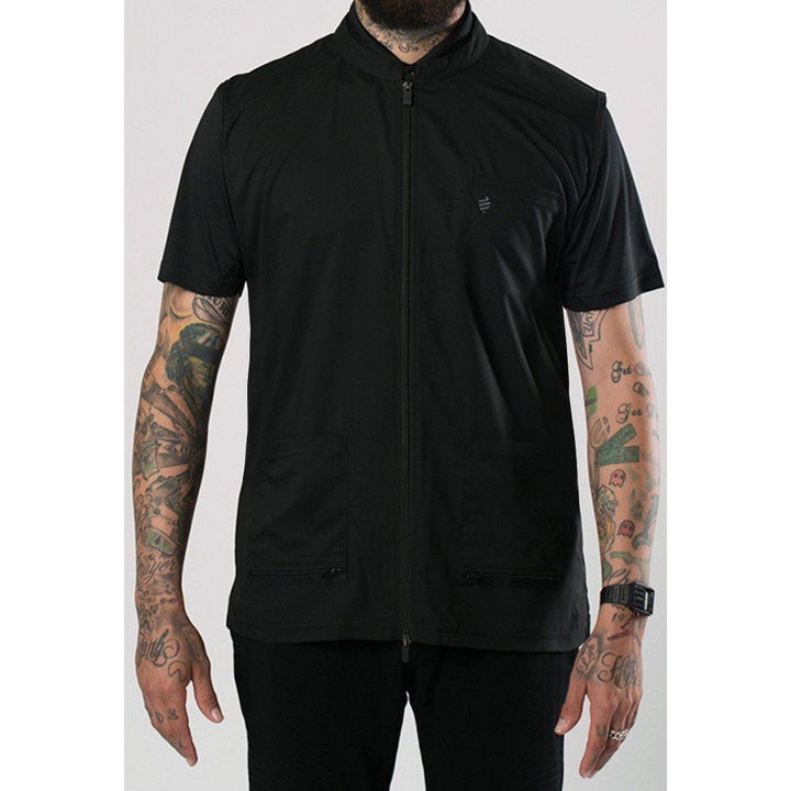 Barber Strong - The Barber Vest Black
