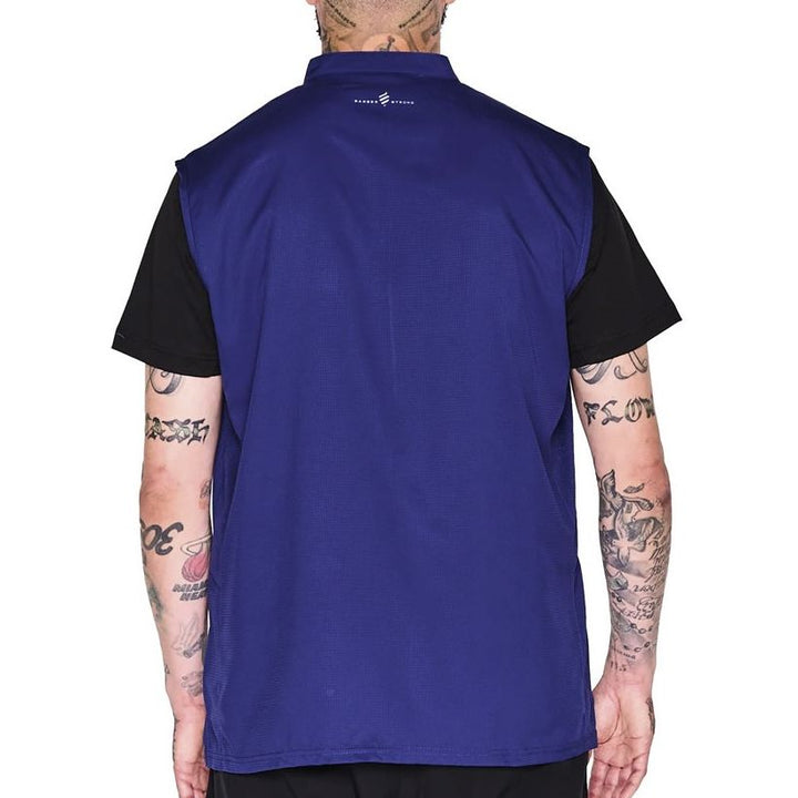 Barber Strong - The Barber Vest Blue