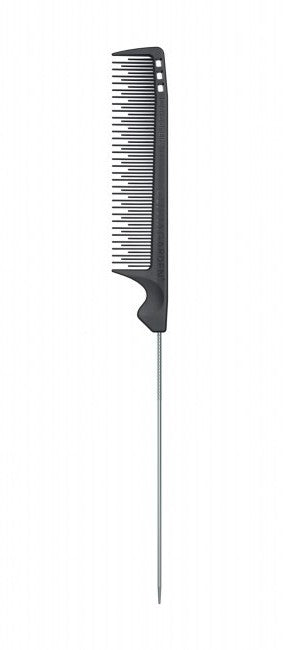 Olivia Garden CarbonLite Metal Teasing Tail Comb 