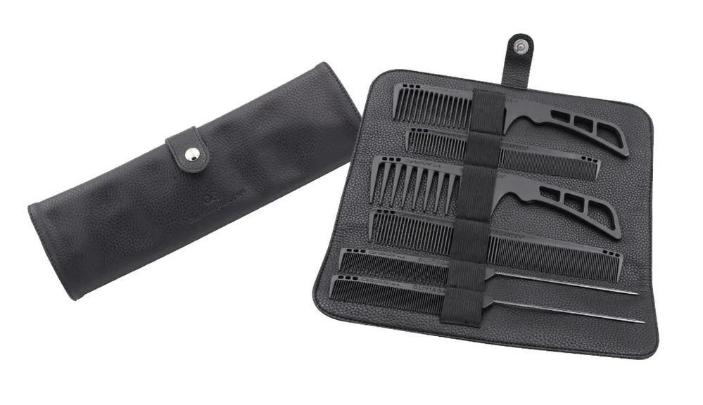 Olivia Garden CarbonLite Comb 6pc Pouch 