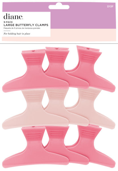 Diane Large Butterfly Clamps 9pk 