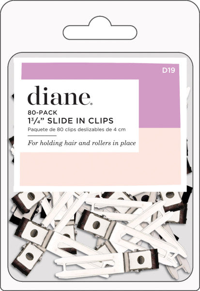 Diane Slide-In Curl Clips 80pk 