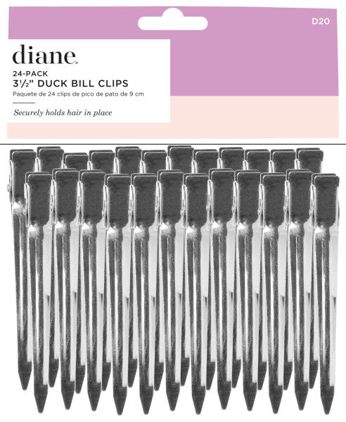 Diane Longies Duck Bill Clips 24pk 
