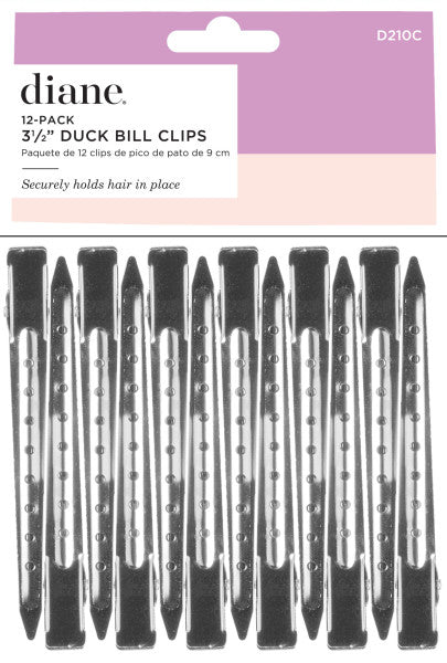 Diane Duck Bill Clips 12pk 