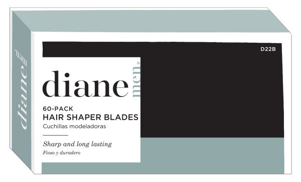 Diane Stainless Steel Shaper Blades 60pk 