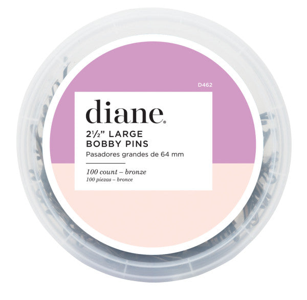 Diane Bronze Bobby Pins 2.5" 100pk 