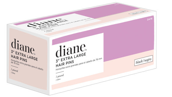 Diane Black Hair Pins XL 3" 1LB Box 