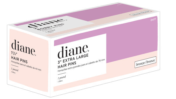 Diane Bronze Hair Pins XL 3" 1LB Box 