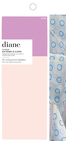 Diane Extend-a-Cap Tipping/Frosting Cap 12pk 