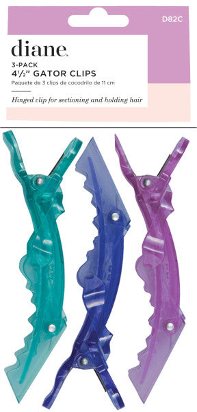Diane Alligator Clips 3pk 