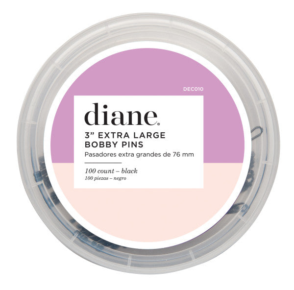 Diane Black Bobby Pins XL 3" 100pk 