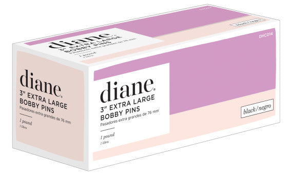 Diane Black Bobby Pins XL 3" 1LB Box 