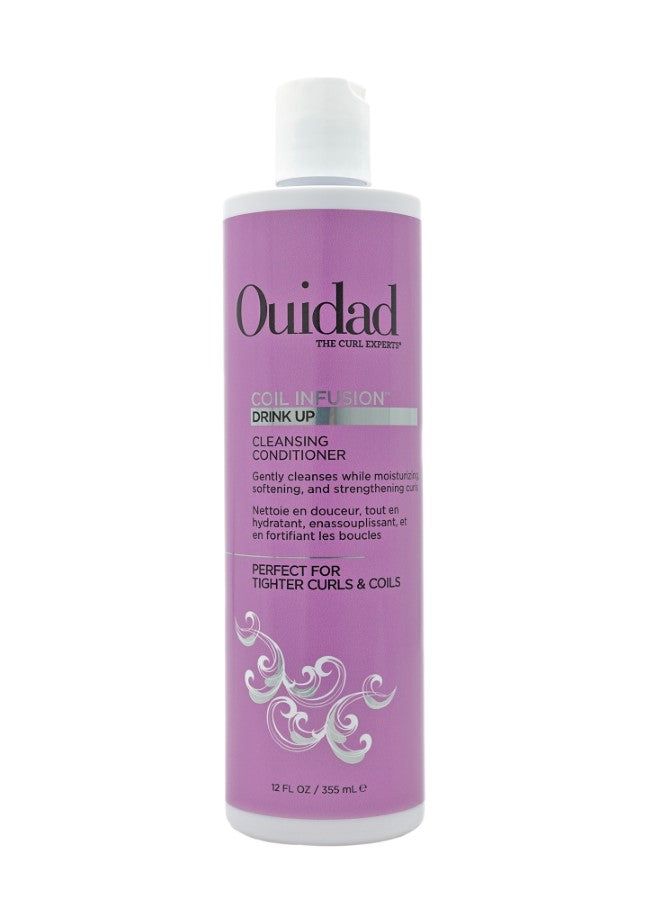 Ouidad Coil Infusion Drink Up Cleansing Conditioner 12oz