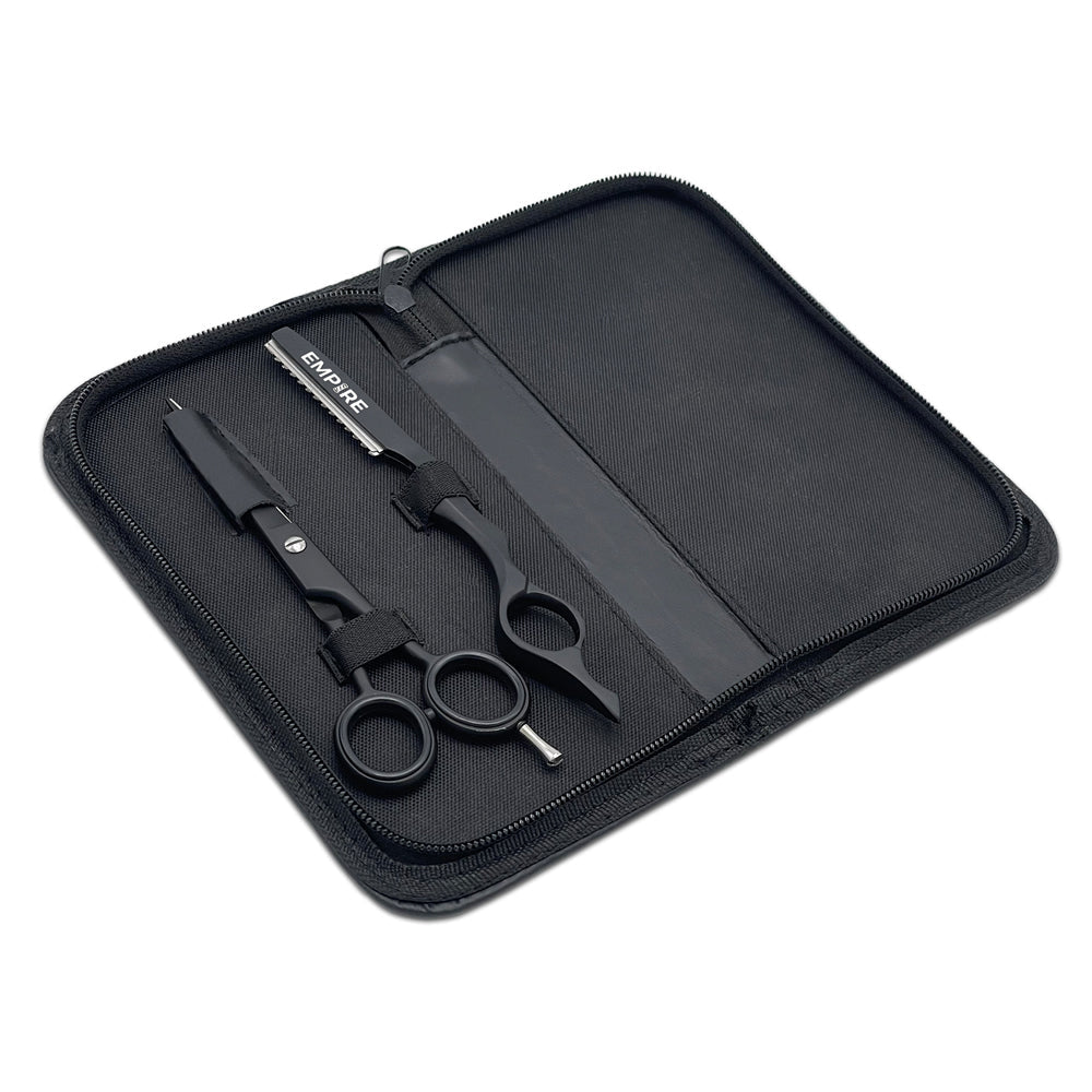 Empire Standard Shear &amp; Thinning Razor Combo 