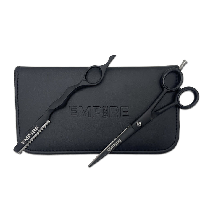 Empire Standard Shear &amp; Thinning Razor Combo 