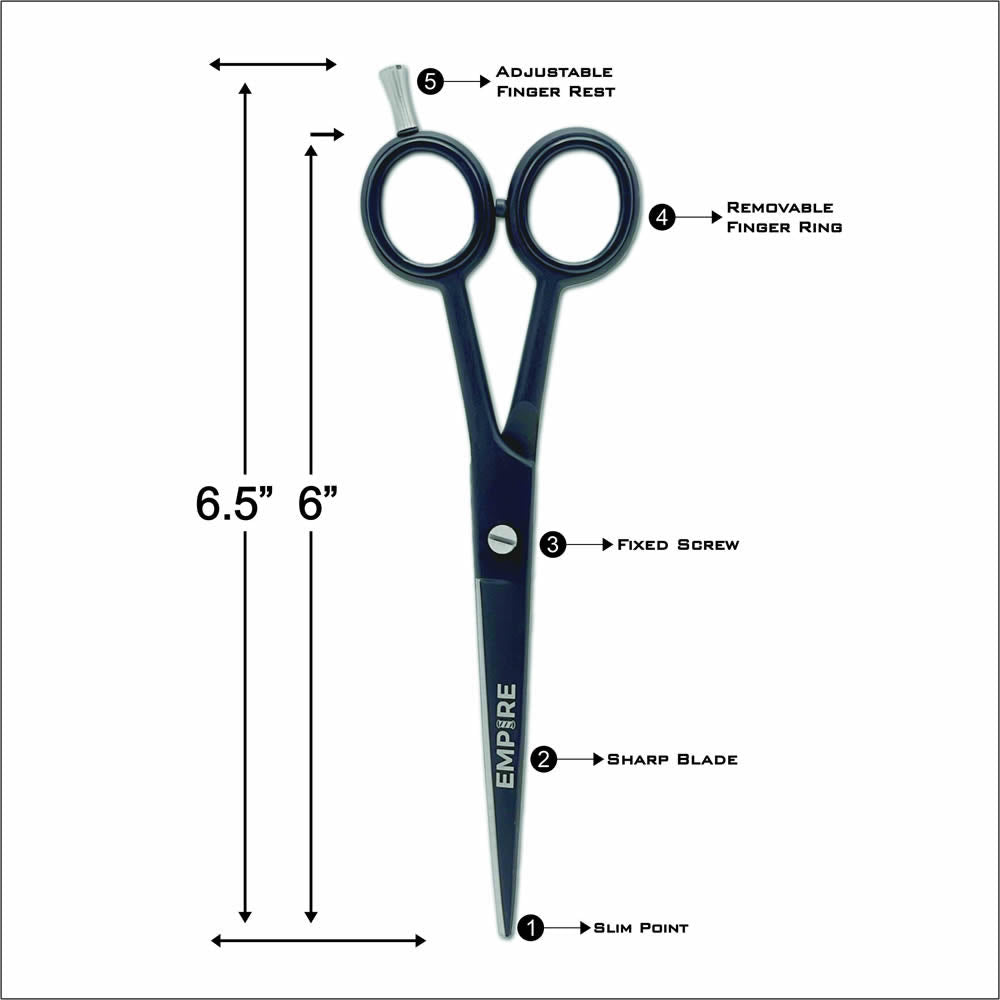Empire Standard Shear &amp; Thinning Razor Combo 