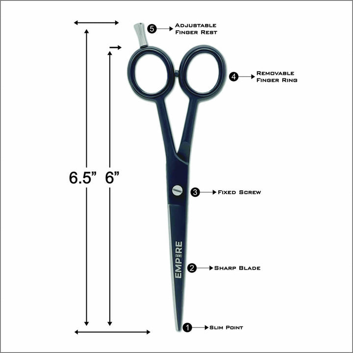 Empire Standard Shear &amp; Thinning Razor Combo 