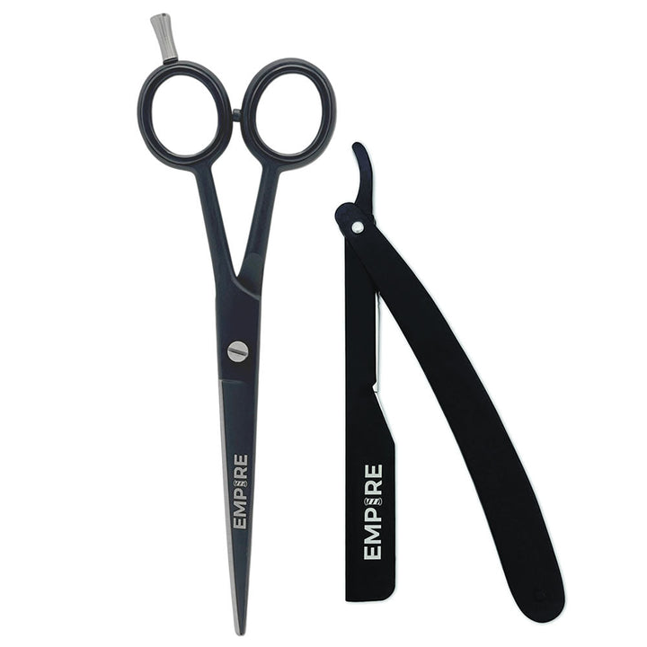 Empire Standard Shear &amp; Steel Razor Holder Combo 