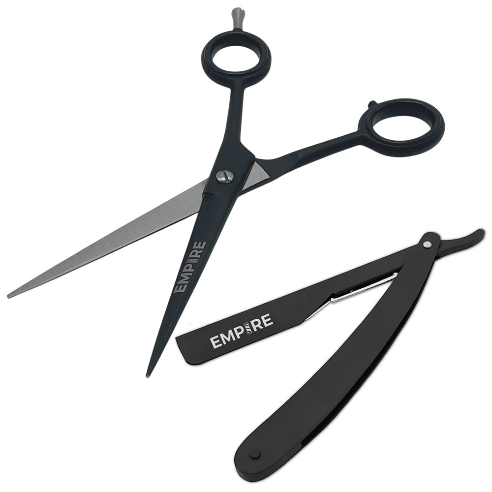 Empire Standard Shear &amp; Steel Razor Holder Combo 