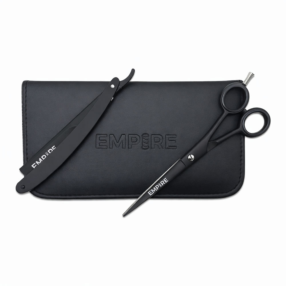 Empire Standard Shear &amp; Steel Razor Holder Combo 