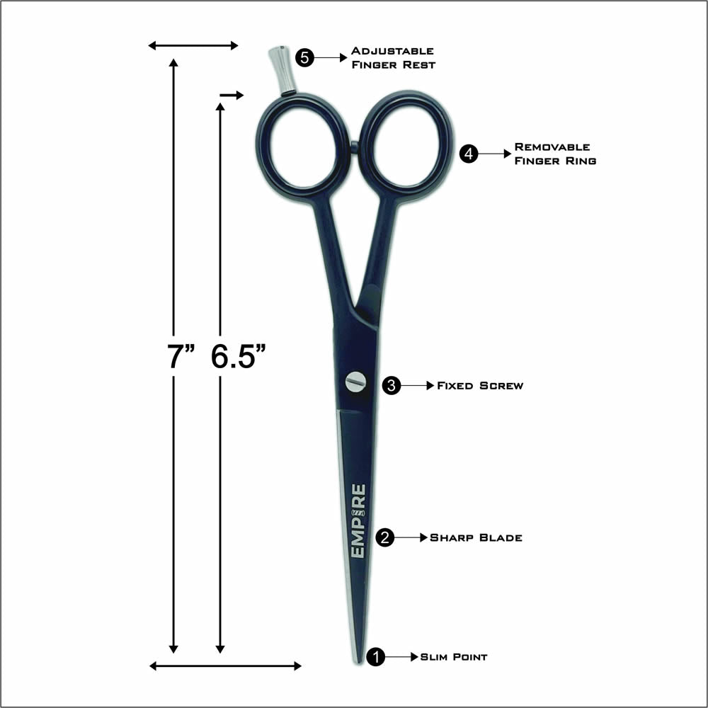 Empire Standard Shear &amp; Steel Razor Holder Combo 