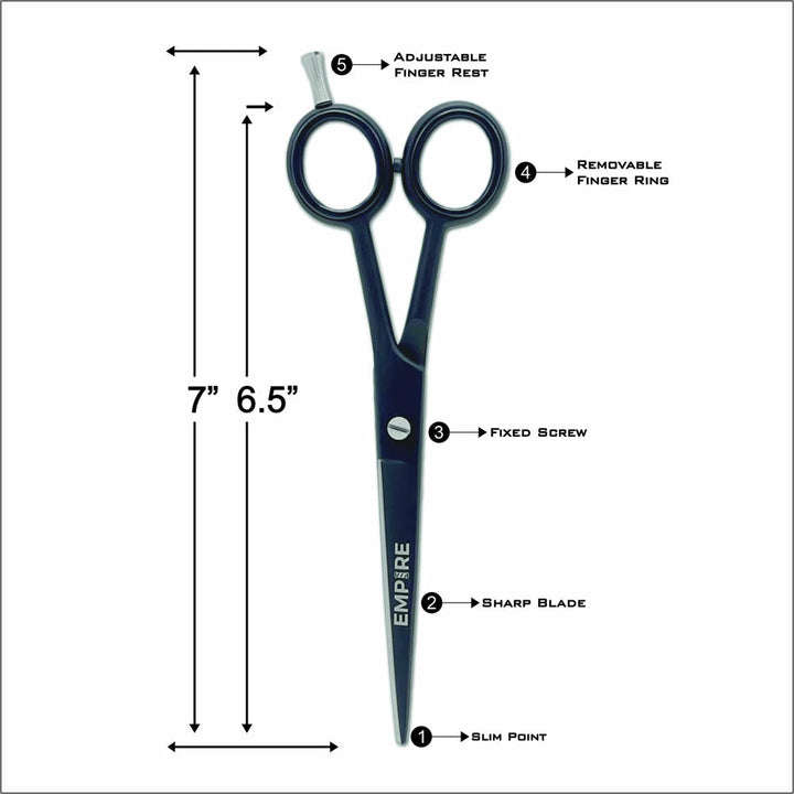Empire Standard Shear &amp; Steel Razor Holder Combo 