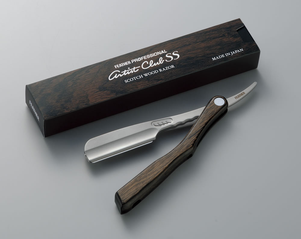Feather Artist Club SS Scotch Wood Razor 