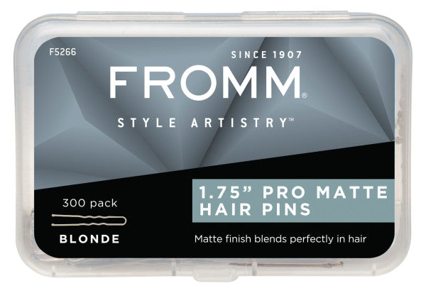 Fromm Pro Matte Blonde Hair Pins 1.75" 300pk 