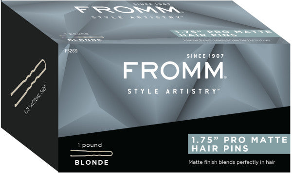 Fromm Pro Matte Blonde Hair Pins 1.75" 1lb Box 